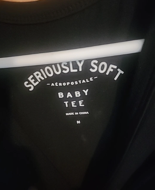Aeropostale Seriously Soft Baby Tee