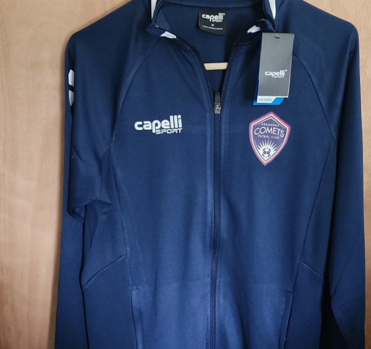 Capelli Sport Arkansas Comets Futbol Club Soccer Jacket