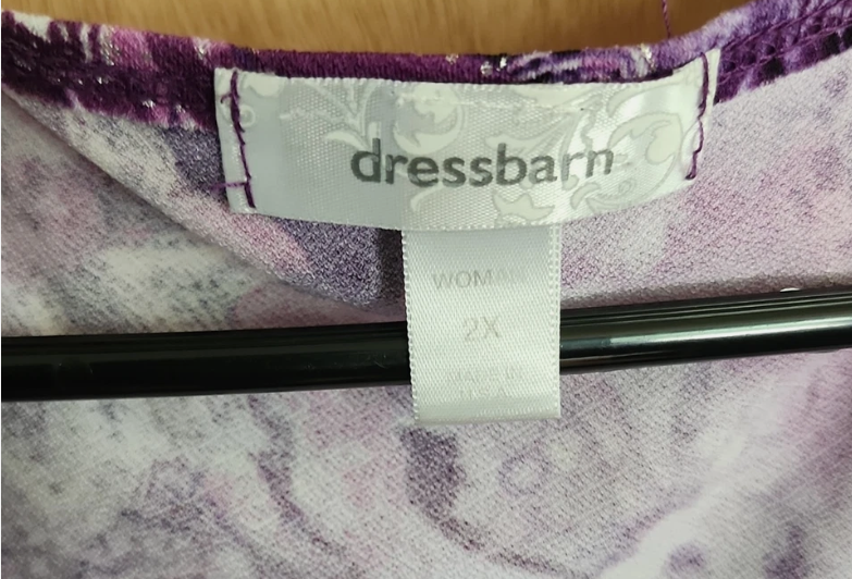 Dressbarn  Neck Sleeveless Tank Top
