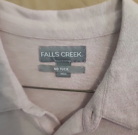 Falls Creek Men's No Tuck Polo Shirt