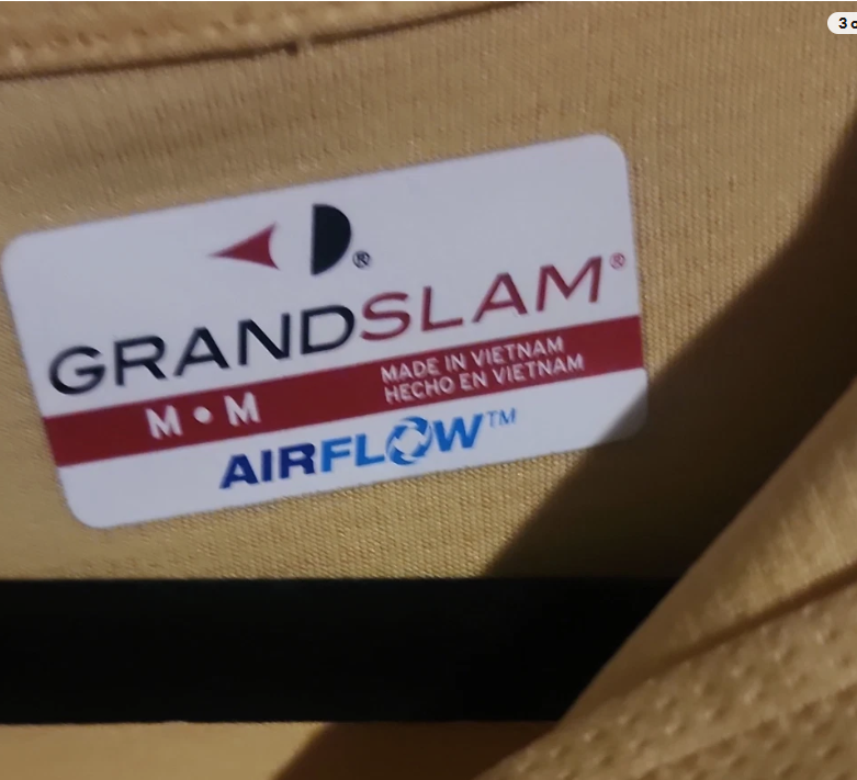 Grand Slam Airflow Collared Button Polo