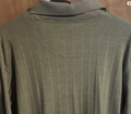 Green Collared Knit Polo Shirt