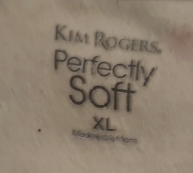 Kim Rogers Polka Dot Collared Polo Shirt Knit