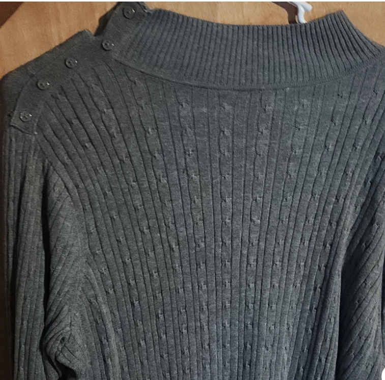 Kim Rogers Cable-Knit Pullover